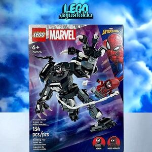 LEGO Marvel Venom Mech Armor vs. Miles Morales Set 76276 | 134 pcs | Ages 6+